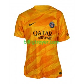 Billige Fotballdrakter Paris Saint-Germain PSG Keeper Bortedraktsett 2023/24 Kortermet